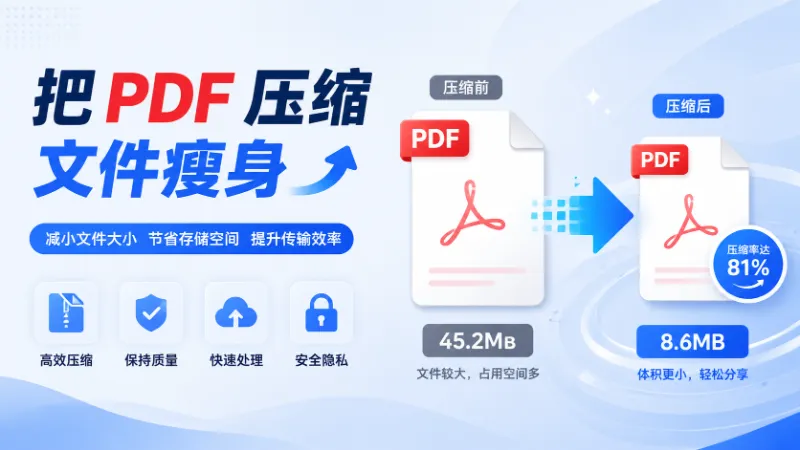 PDF压缩-免费